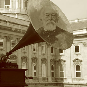 Voice of Kossuth on a phonograph cylinder – festive speech dedicated to the inauguration of the monument of the Martyrs of Arad
